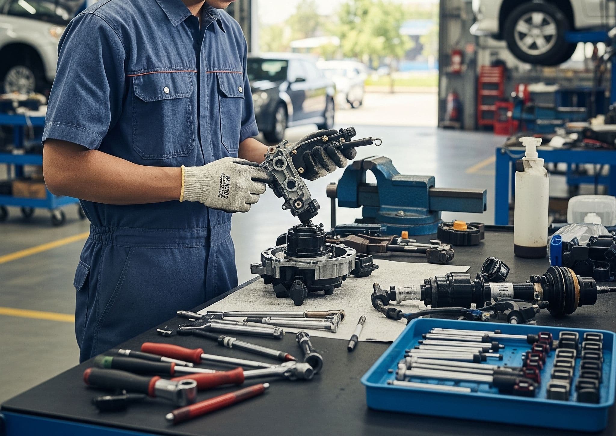 Proces van ABS Pomp Reparatie